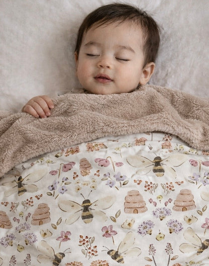 Bee Blossom Blanket