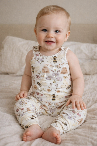 Bee Blossom Romper