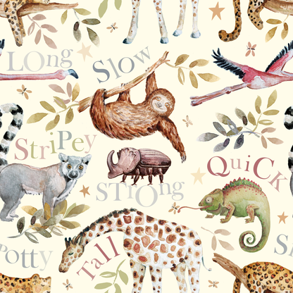 pattern featuring animals