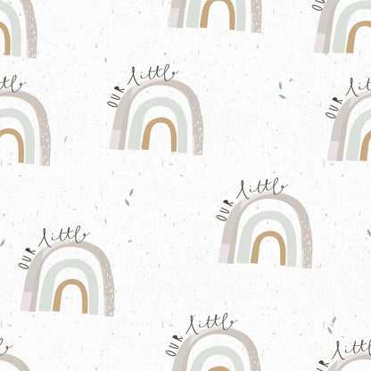 pattern featuring rainbows